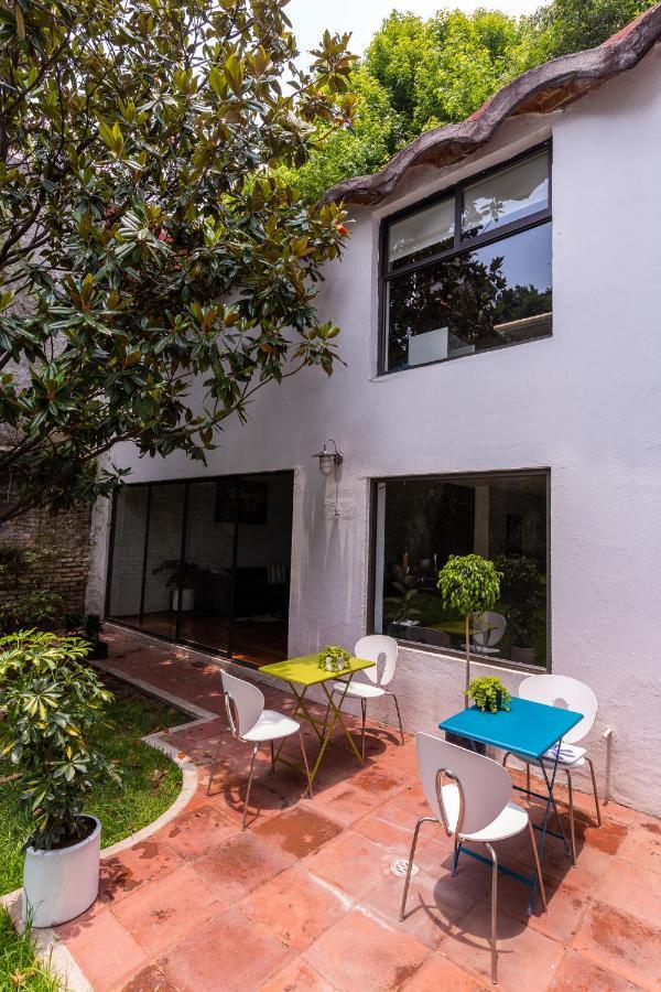 Casa Blanca In Coyoacan Mexico City Exteriör bild