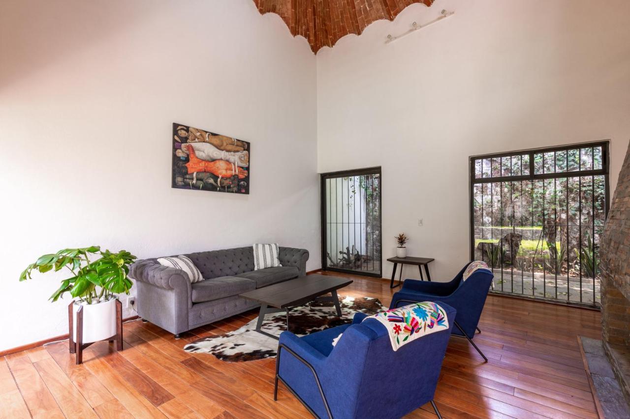 Casa Blanca In Coyoacan Mexico City Exteriör bild