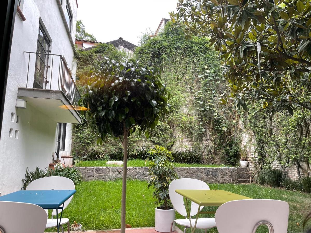 Casa Blanca In Coyoacan Mexico City Exteriör bild
